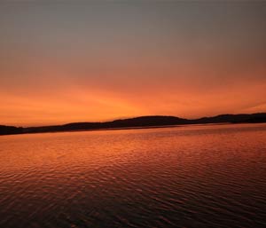 Photo of the Sunrise over Lake Norfork